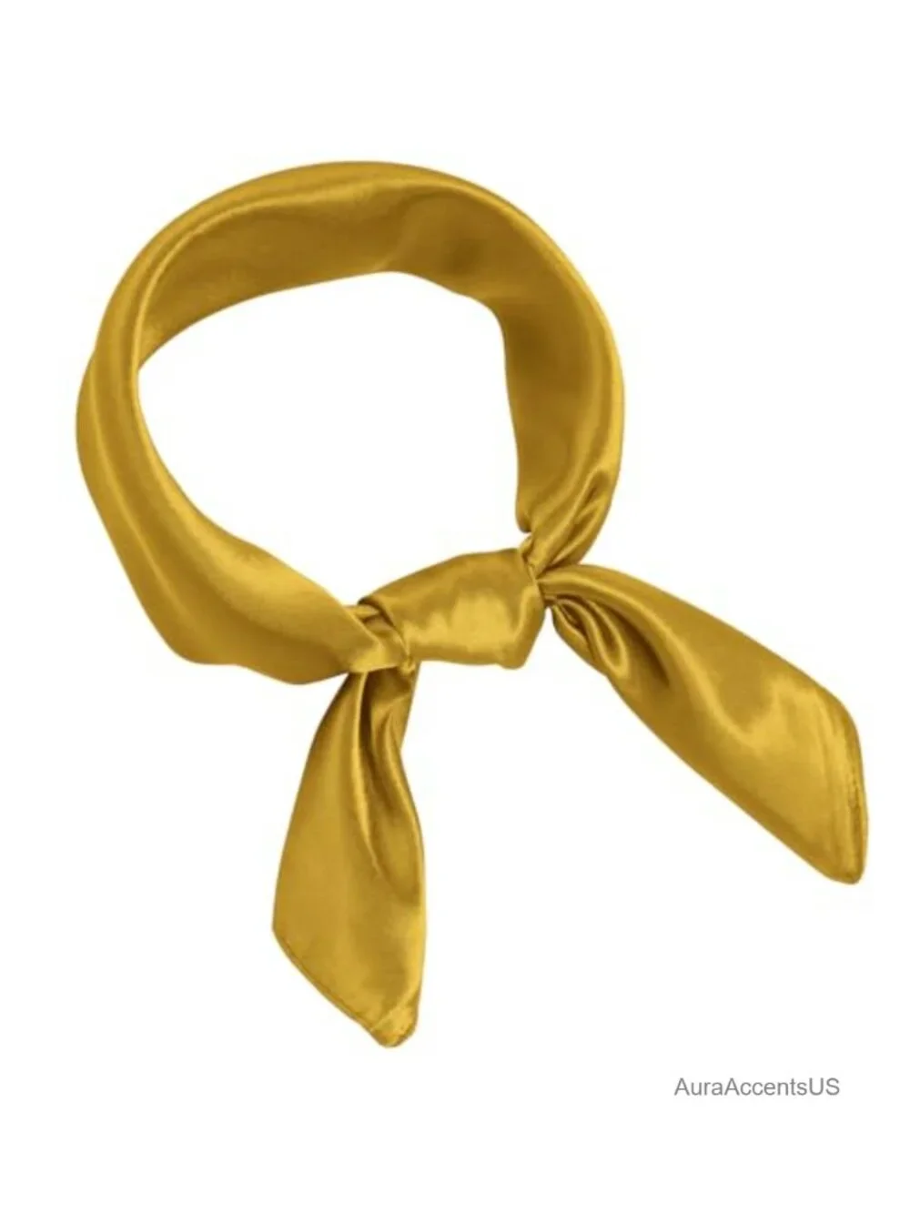 Satin Square Scarf Handkerchief Neck Scarf Multifunctional Accessory